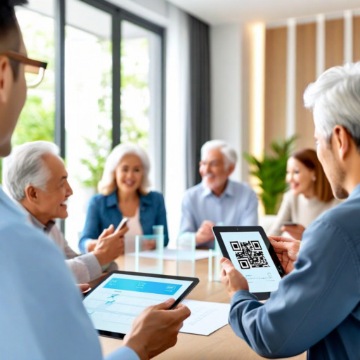 ｅ投票利用風景